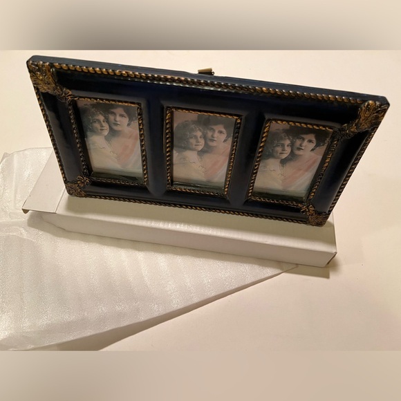 ELEGANT 3 PICTURE FRAME. - Picture 2 of 11